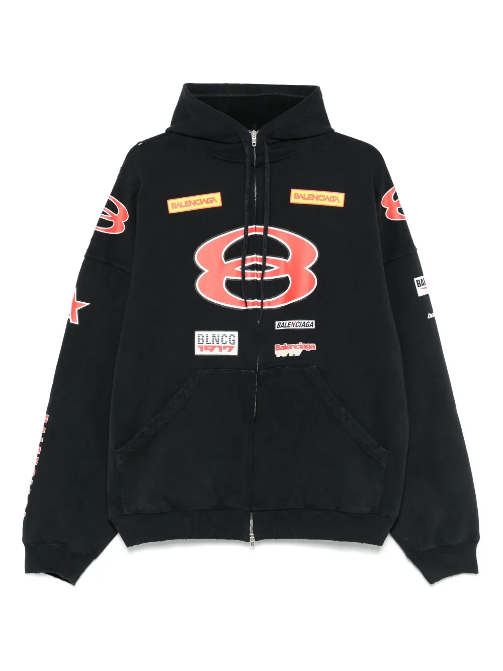 Balenciaga Sponsor Logos Hoodie
