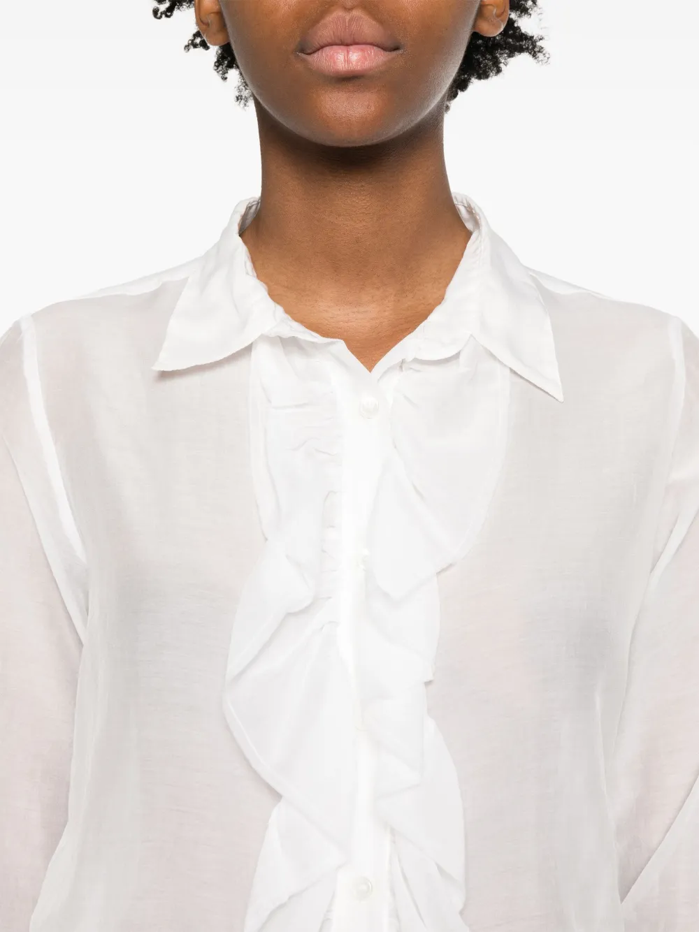 ruffled shirt