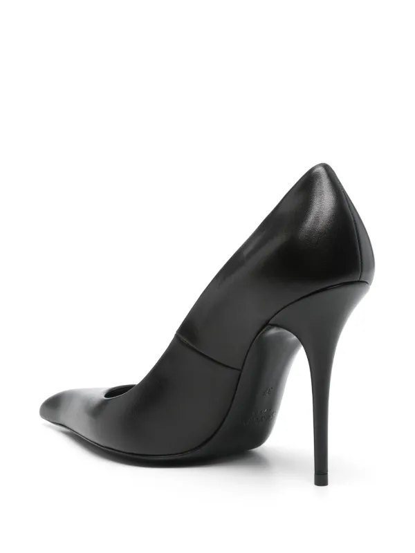 Saint Laurent 100mm Élysée Pumps | Blue | FARFETCH