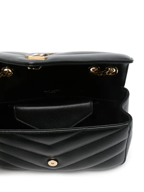 Saint Laurent Small Loulou Shoulder Bag | Black | FARFETCH