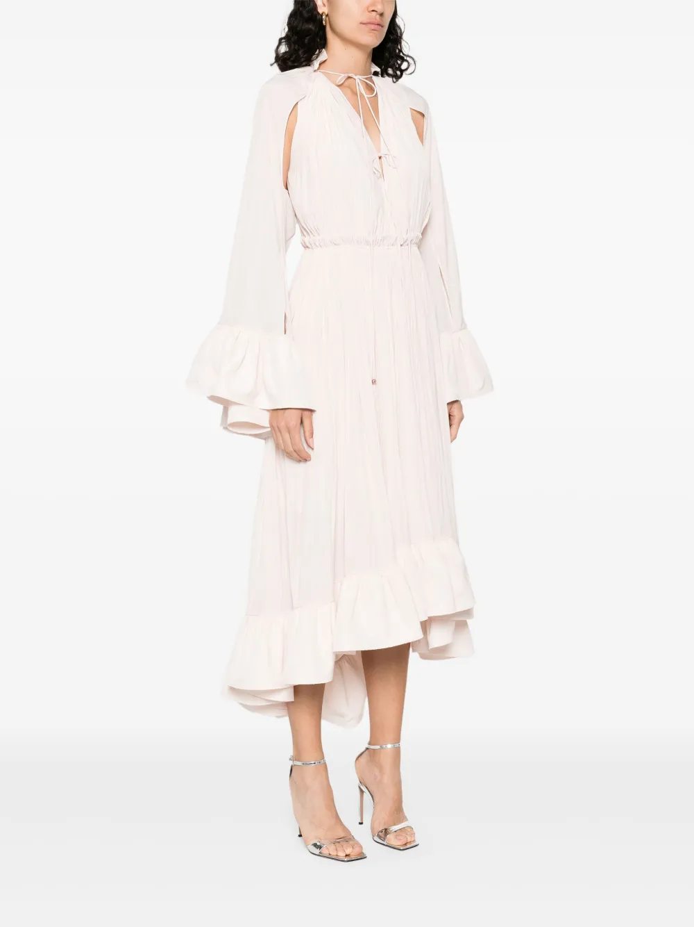 Lanvin Asymmetrisches Midikleid
