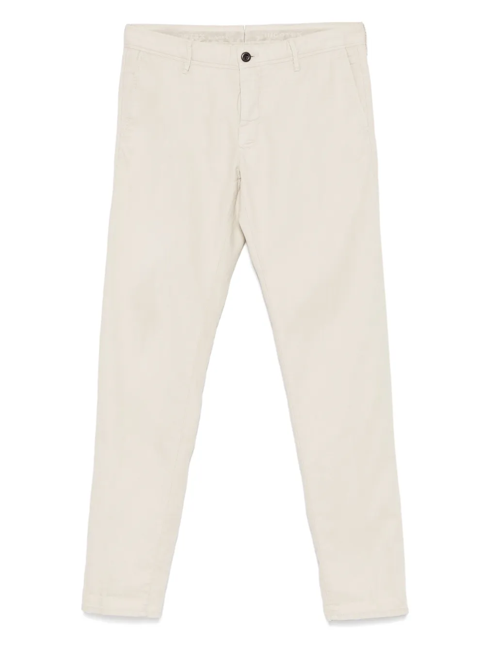 Incotex Piqué geweven chino Beige