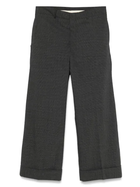 Random Identities wool-blend trousers