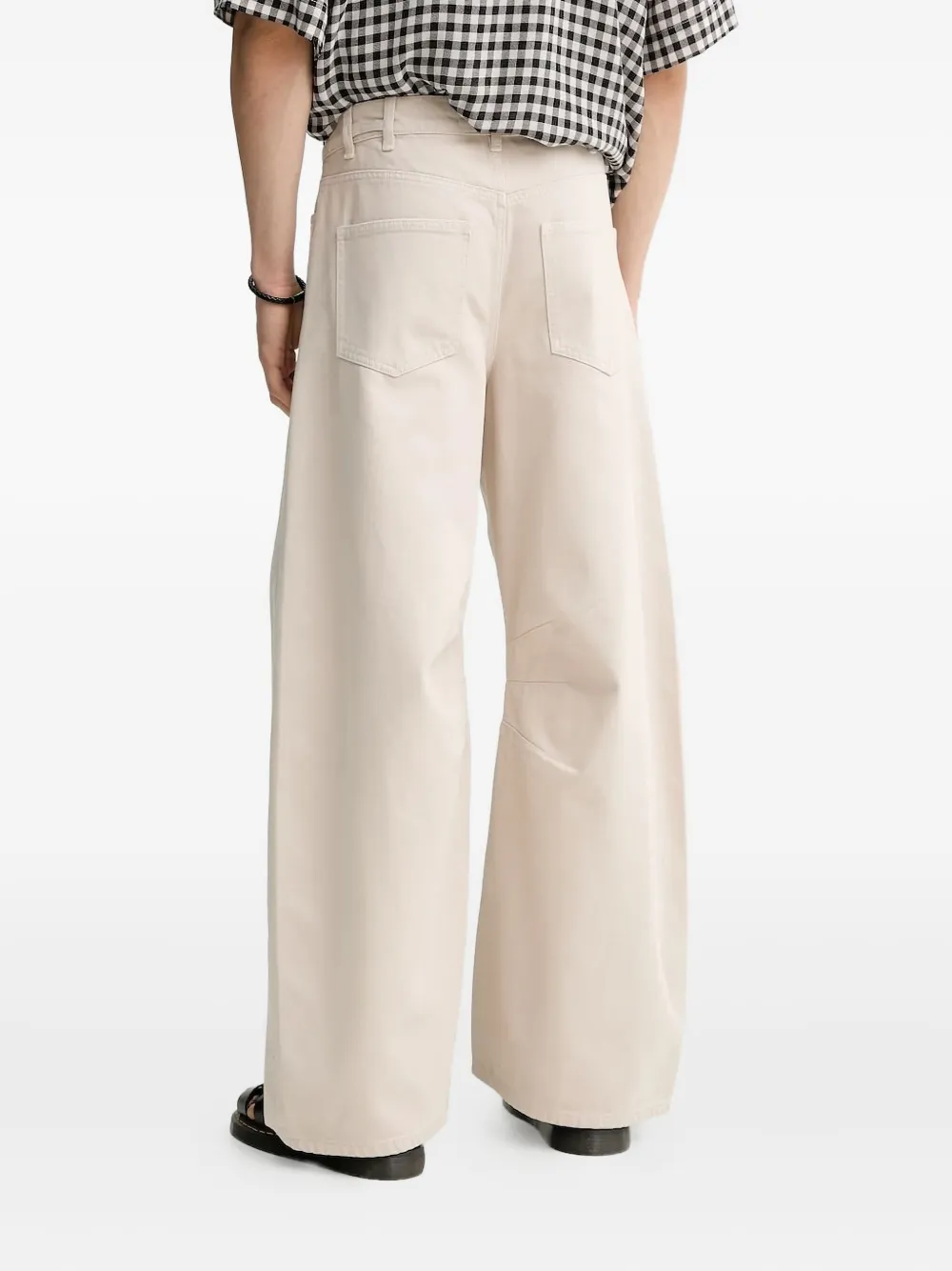 Heliot Emil Beige Loam Denim Jeans In Neutral