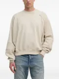 HELIOT EMIL panelled crew-neck sweatshirt - Neutrals