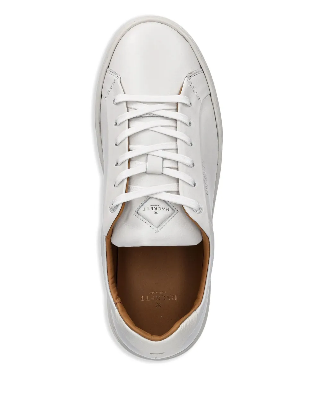 Hackett leather sneakers White