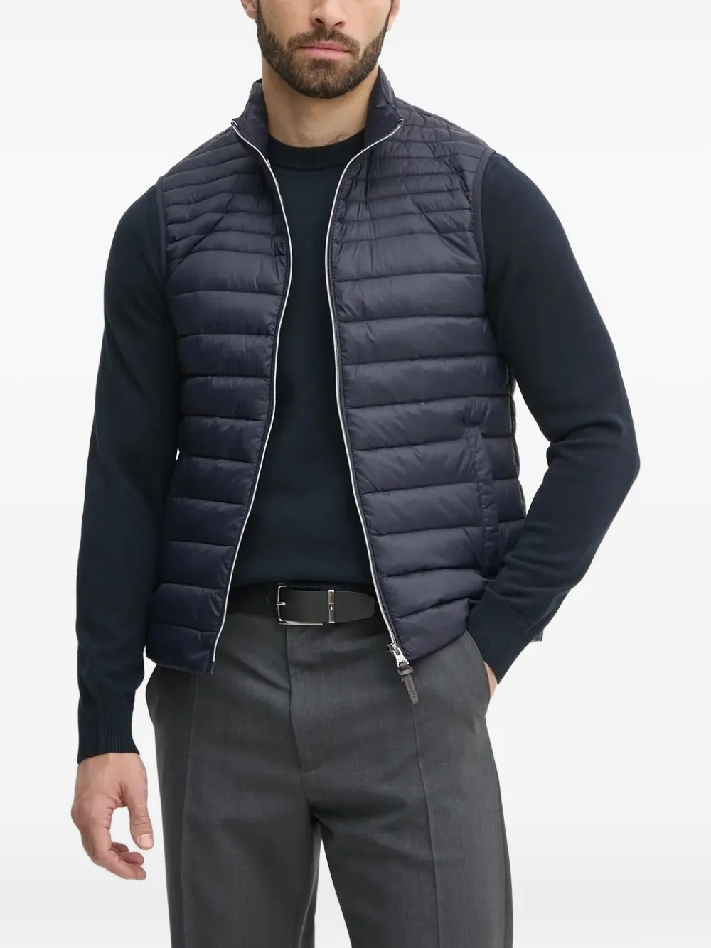 Hackett Gewatteerde bodywarmer Blauw