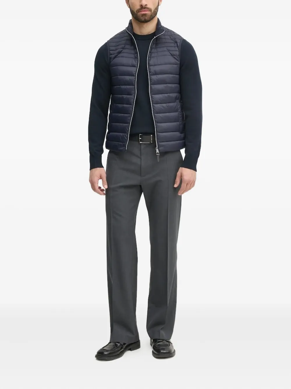 Hackett Gewatteerde bodywarmer Blauw