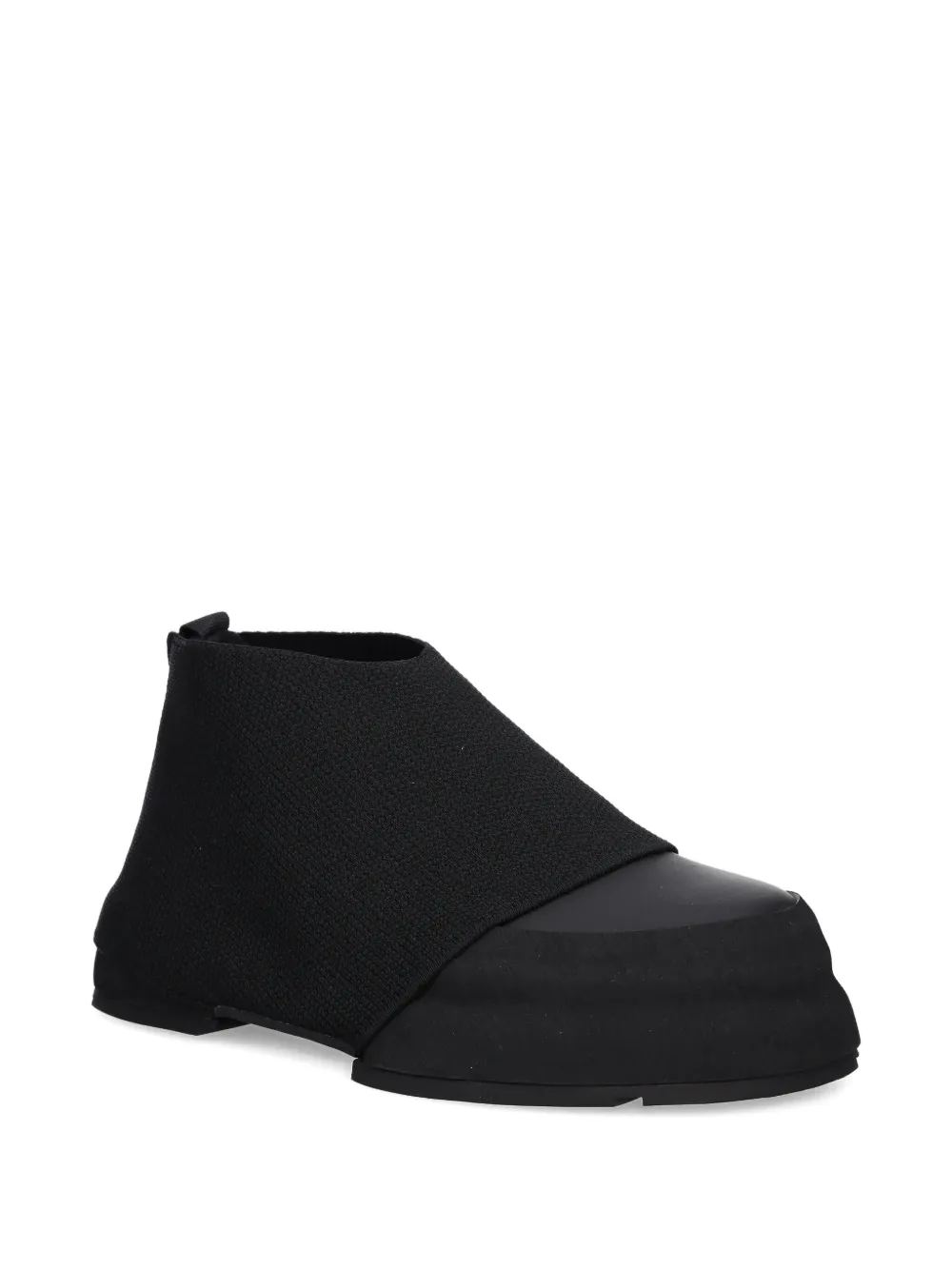 HELIOT EMIL zip-detail knitted boots Black