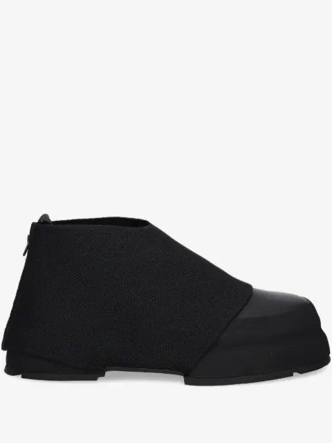 HELIOT EMIL zip-detail knitted boots