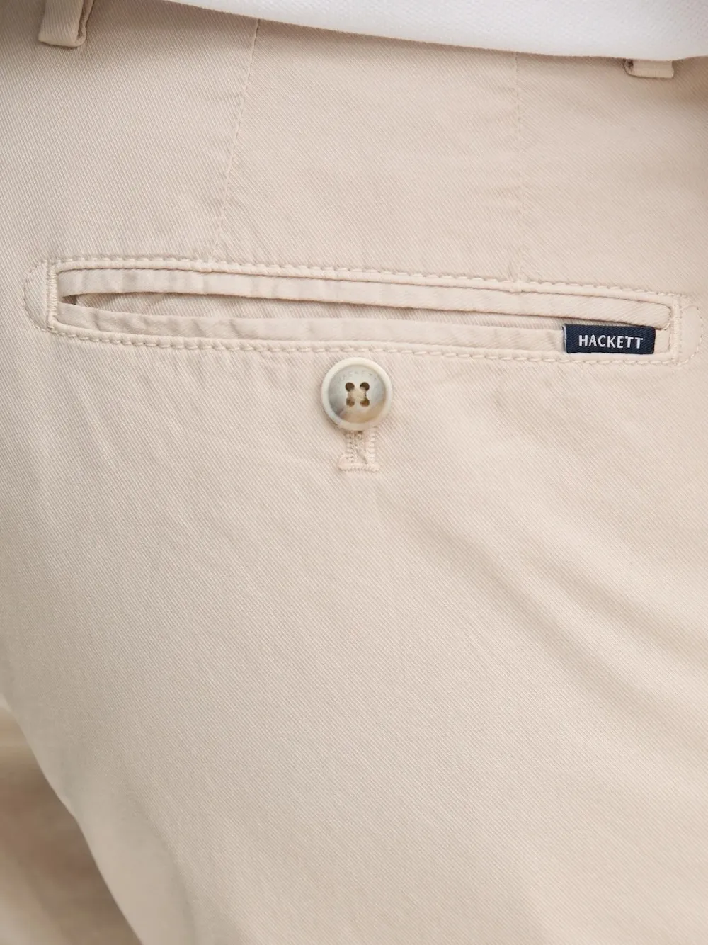 Hackett flat-front bermuda shorts Beige