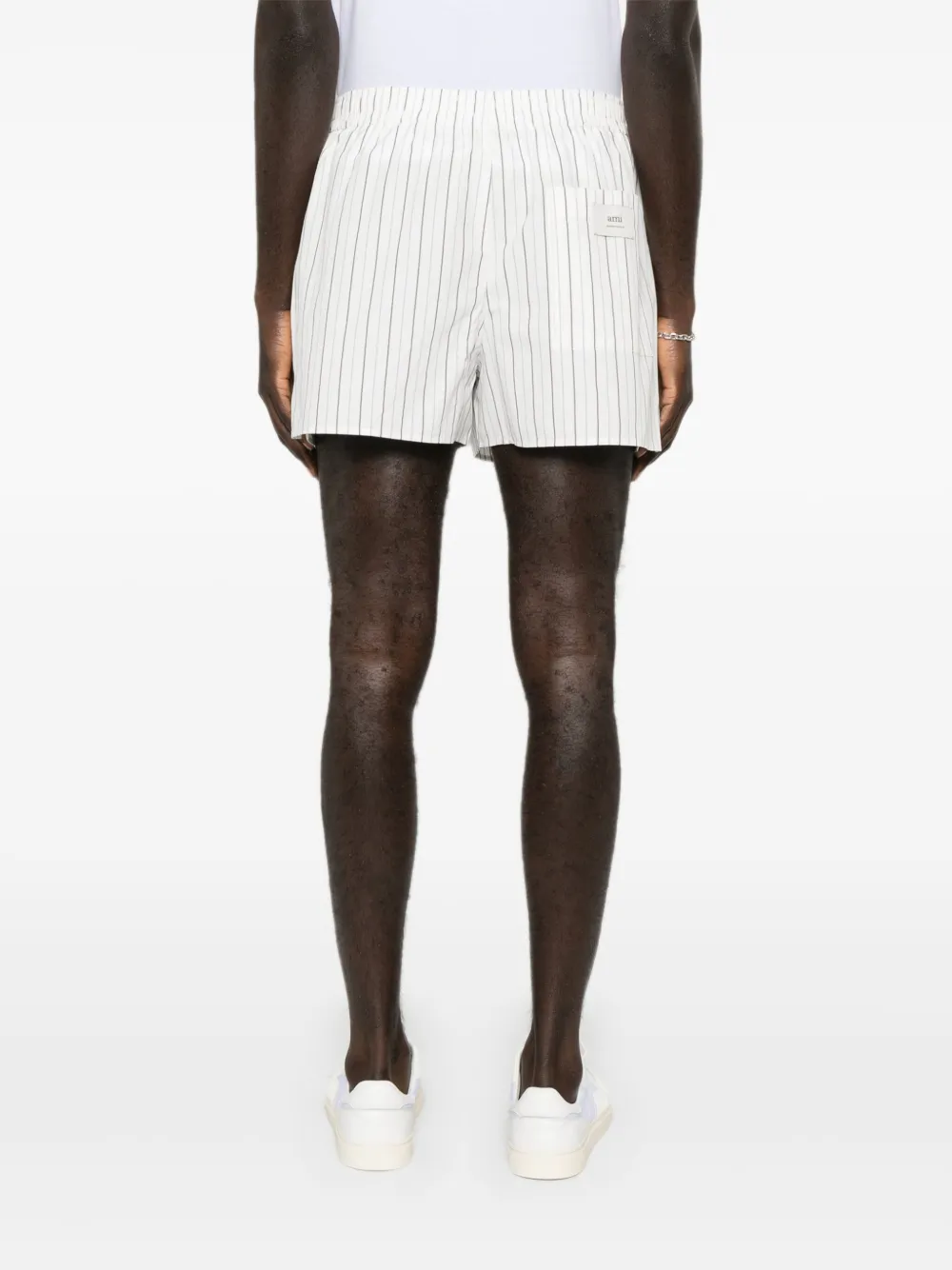 Shop Ami Alexandre Mattiussi Cotton Shorts