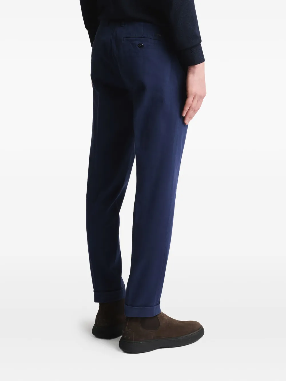 Fay Tailored Trousers In Blue