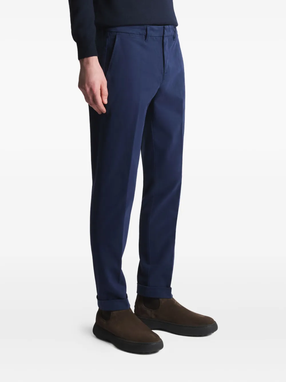 Fay Tailored Trousers In Blue