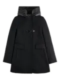Fay double-breasted coat - Black