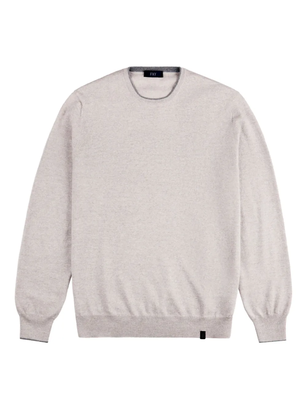 Fay virgin wool jumper | Neutrals | Image 1