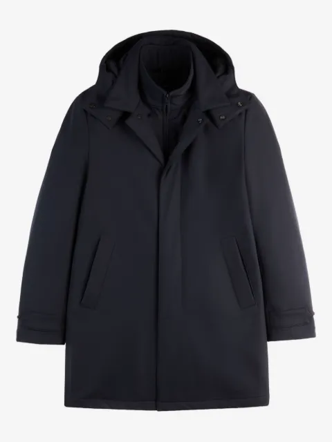 Fay hooded coat