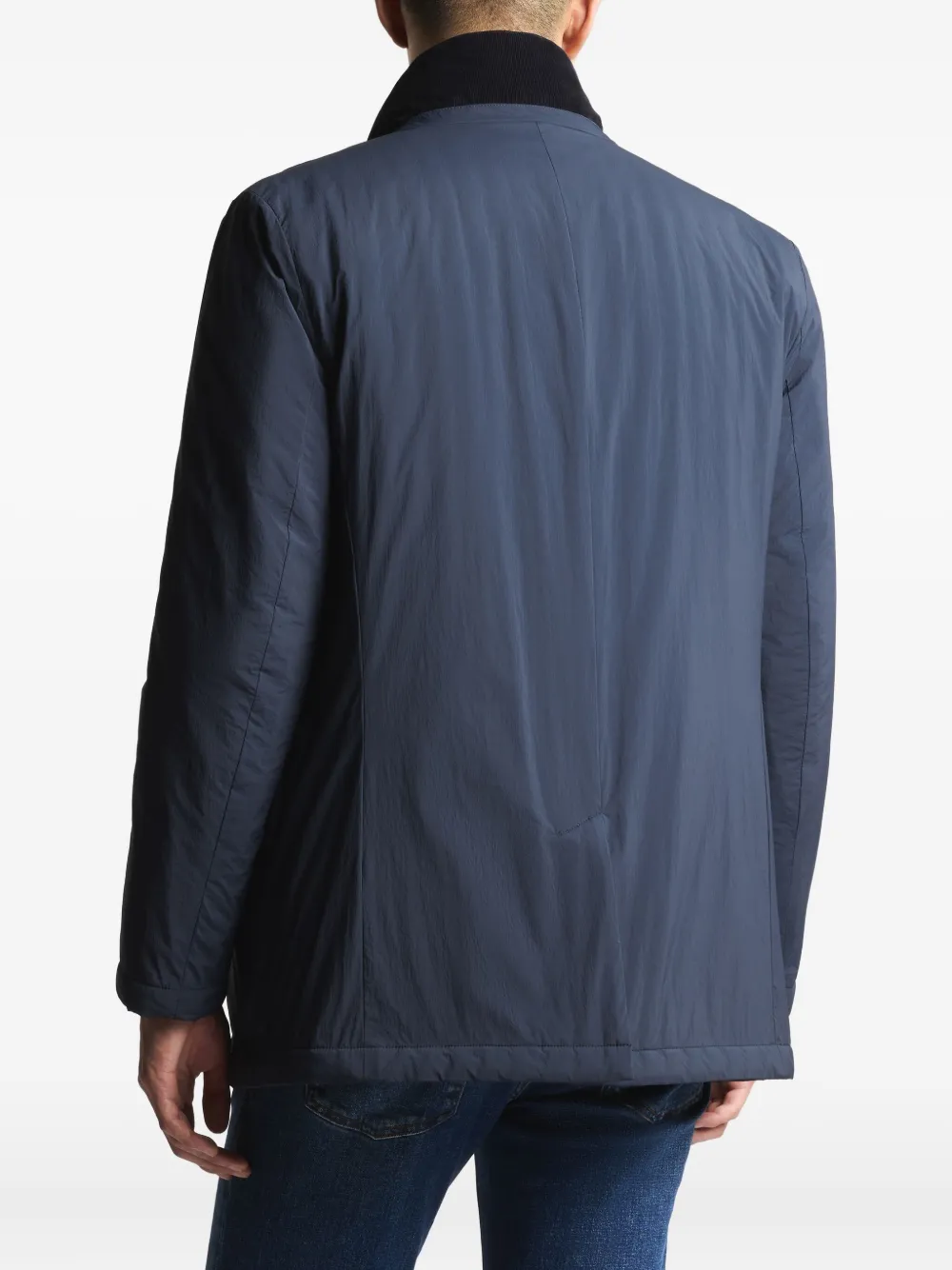 Fay Marineblauw jack met knopen