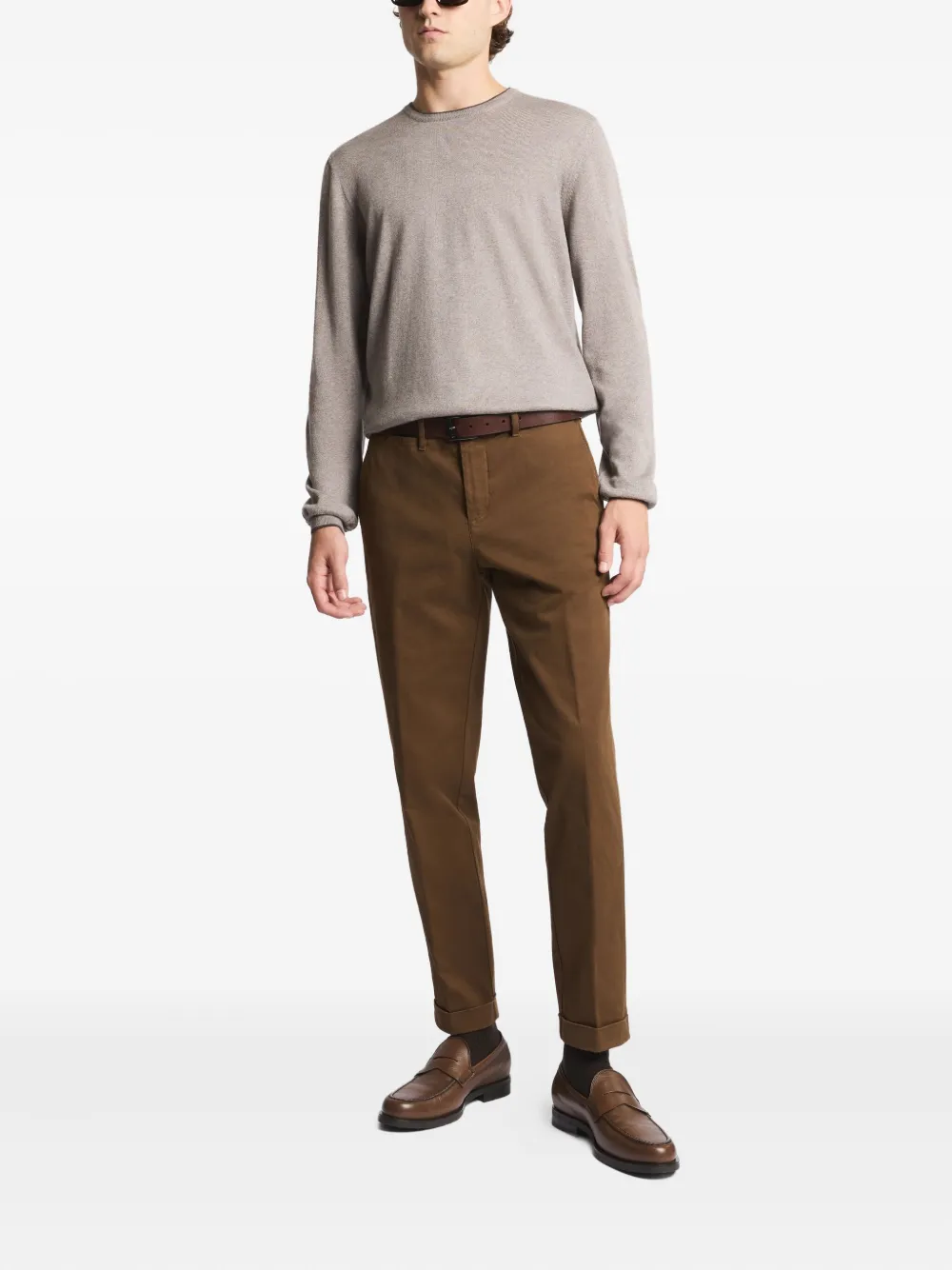 Fay Trui van scheerwol Beige