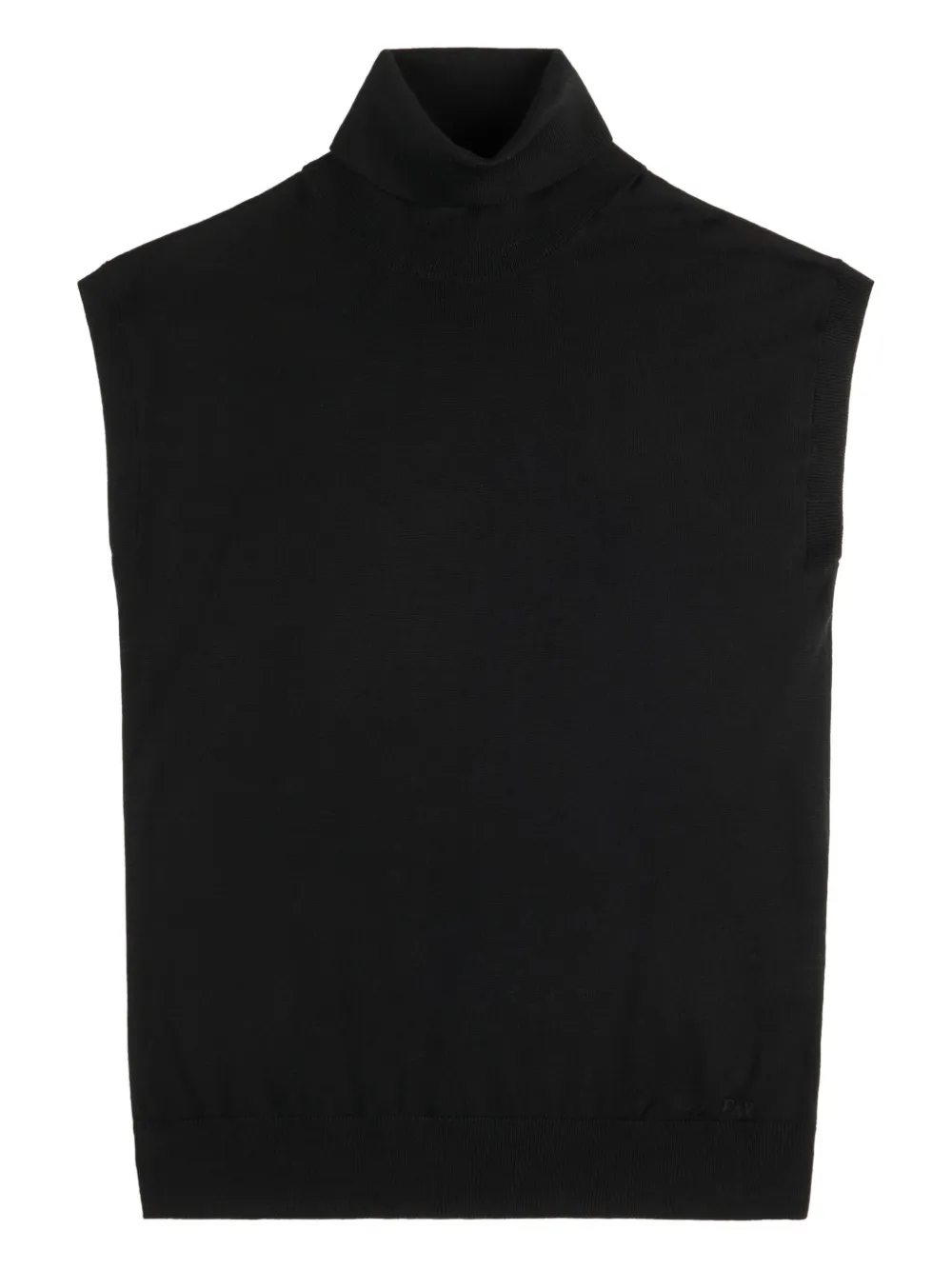 Fay Mouwloze top Zwart