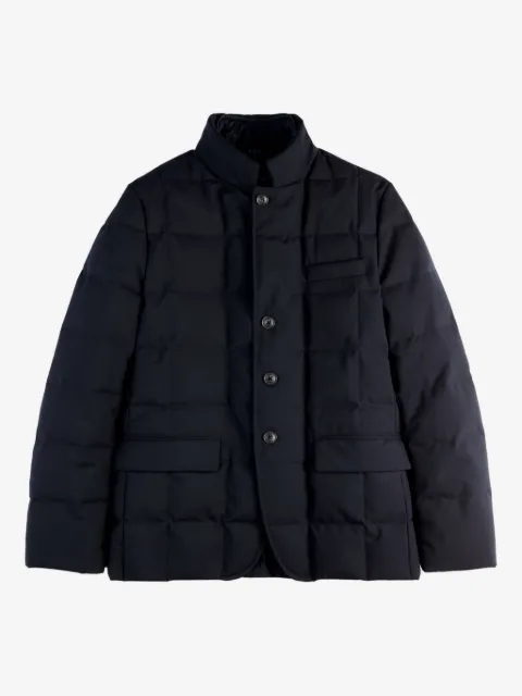 Fay padded button-up jacket