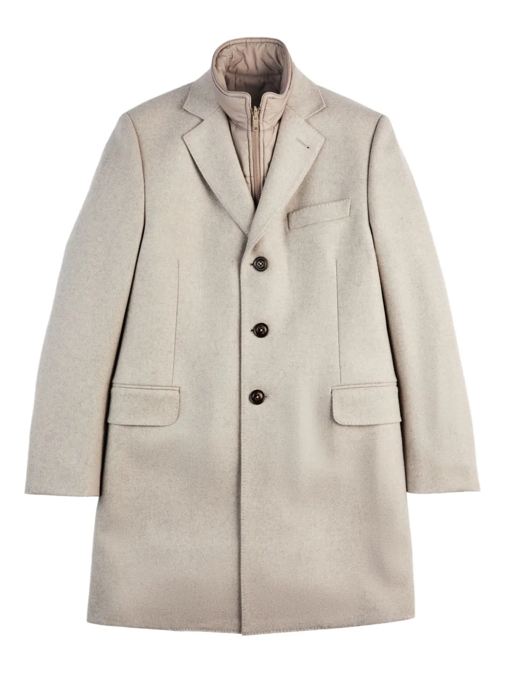 Fay Jas met dubbele rij knopen Beige