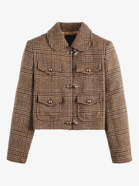 Fay checked jacket