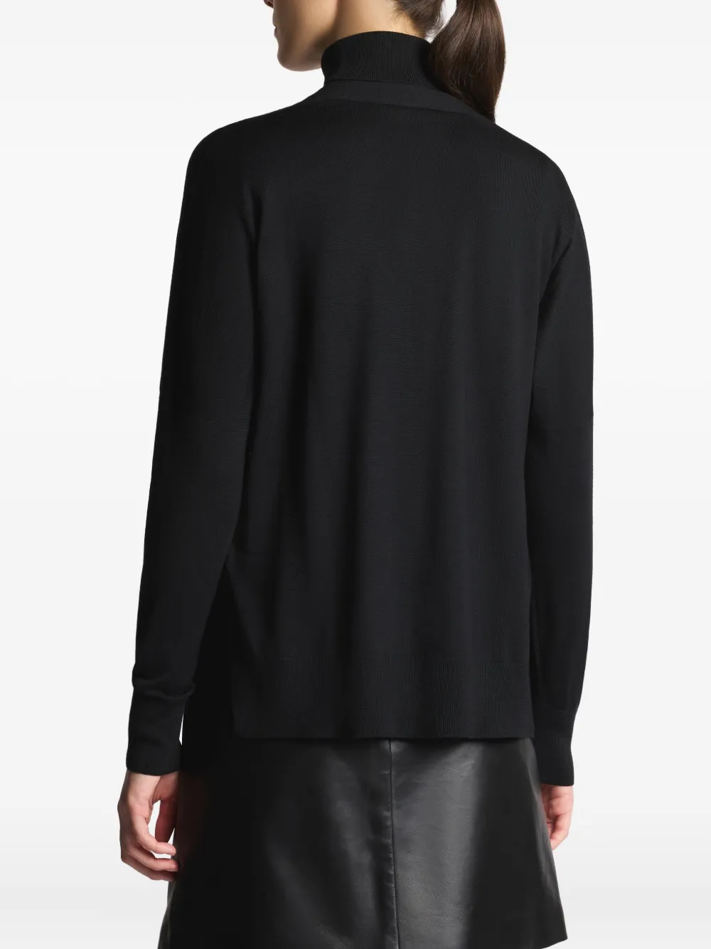 Fay Vest met V-hals Zwart
