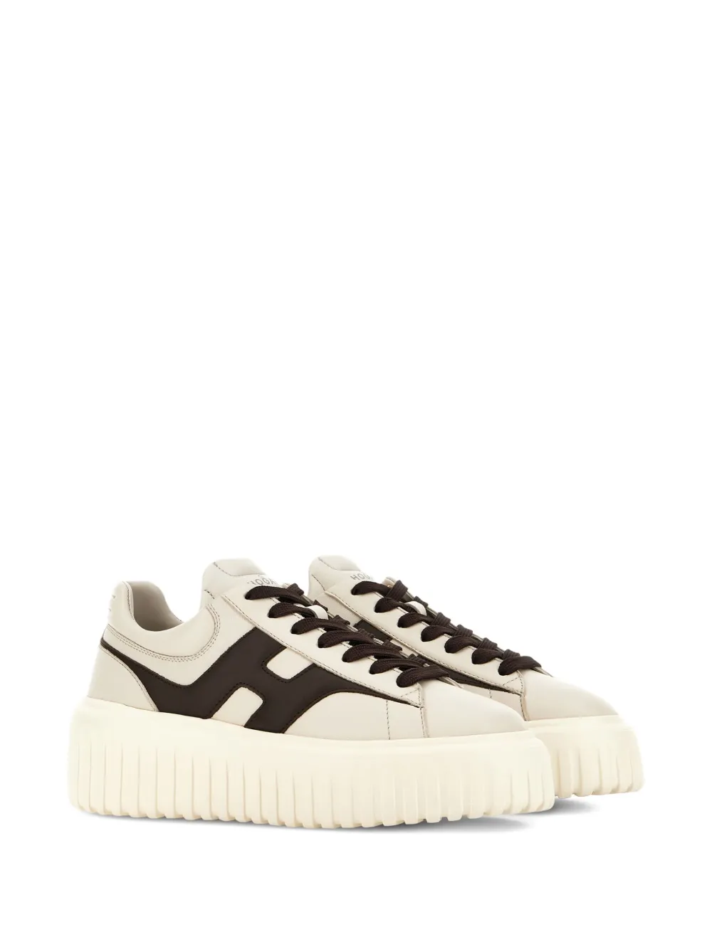 Hogan baskets H-Stripes en daim | baskets basses | Image 2