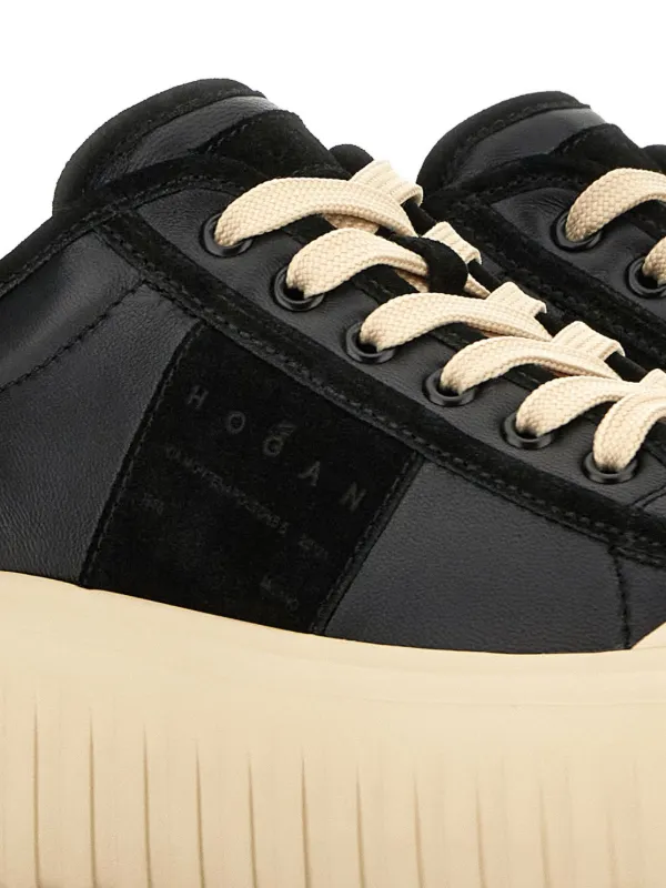 Hogan H-Stripes スニーカー | ブラック | FARFETCH JP