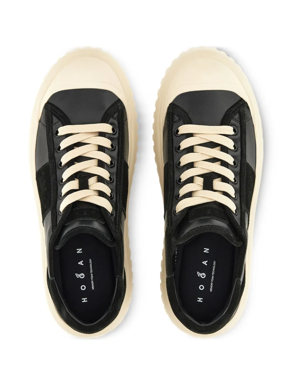Hogan H-Stripes sneakers Zwart