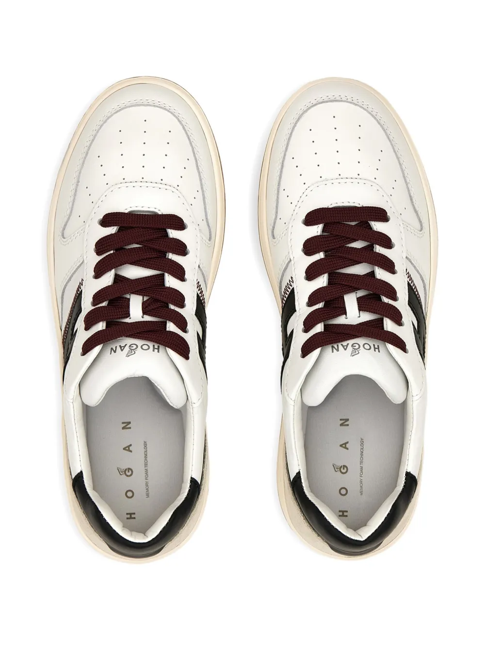 Hogan H630 panelled low-top sneakers White