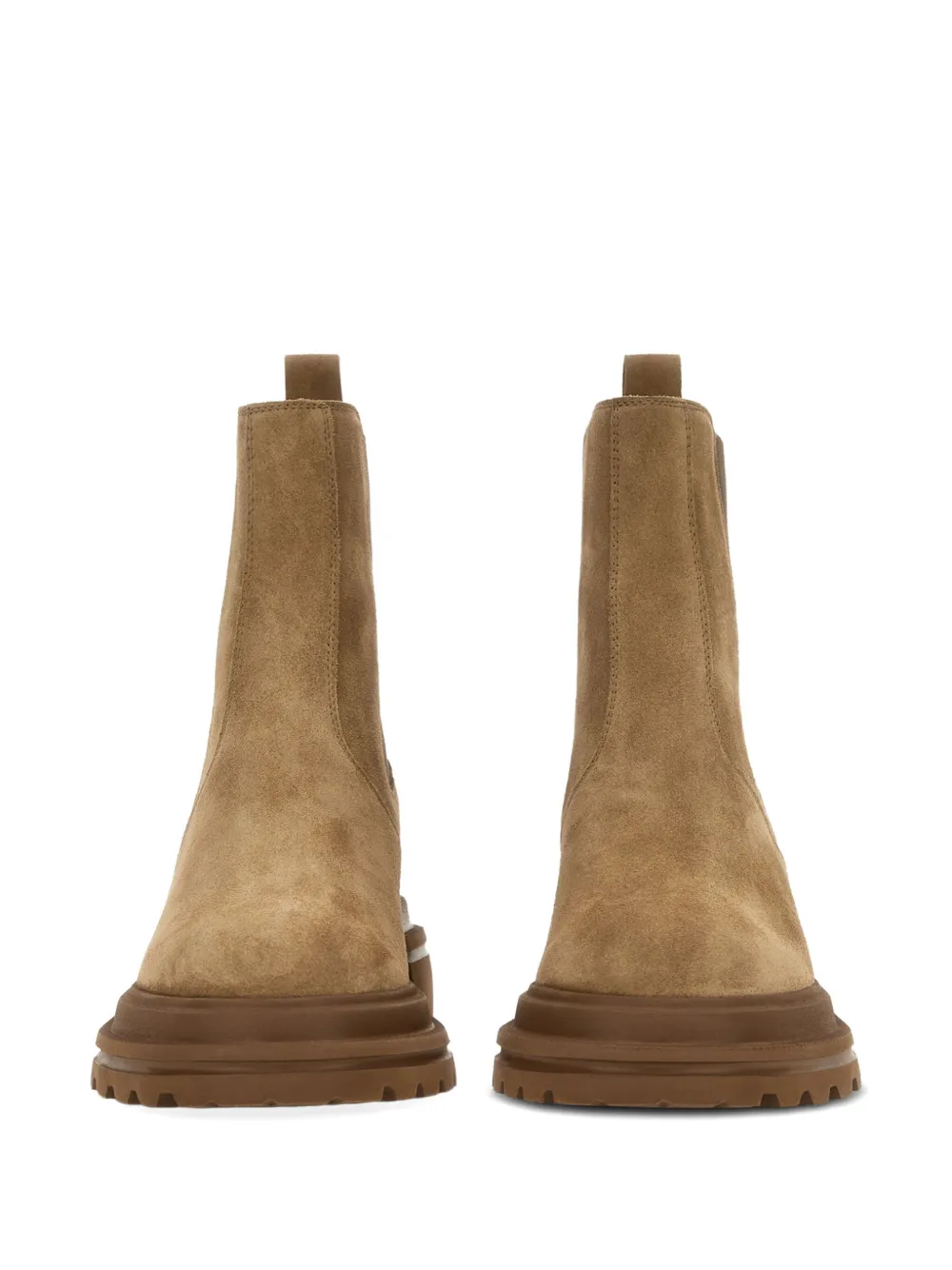 Hogan suede boots Neutrals