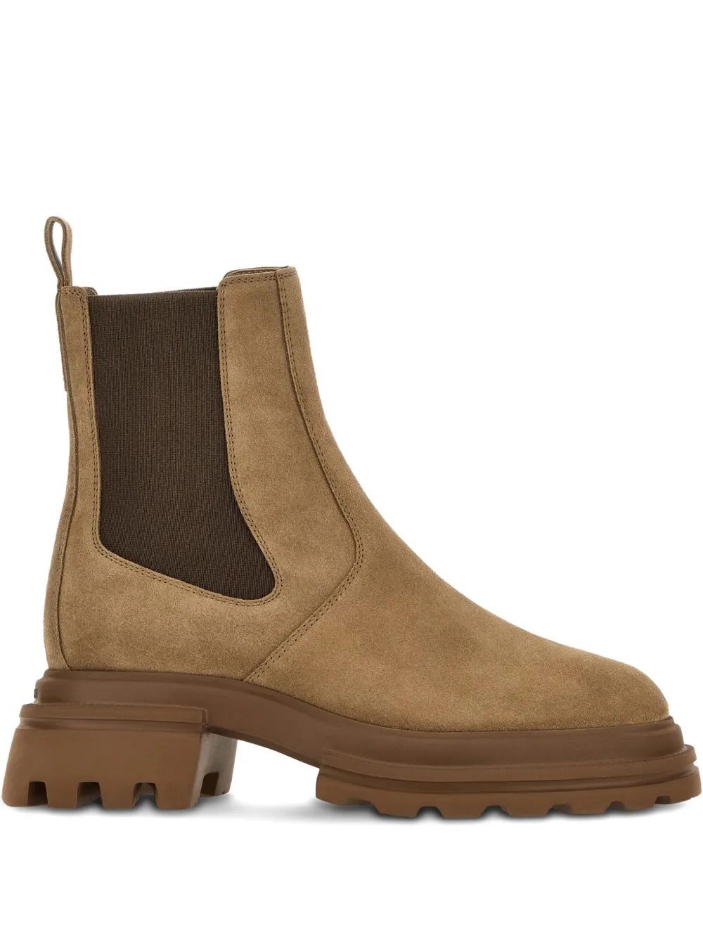 Hogan suede boots Neutrals