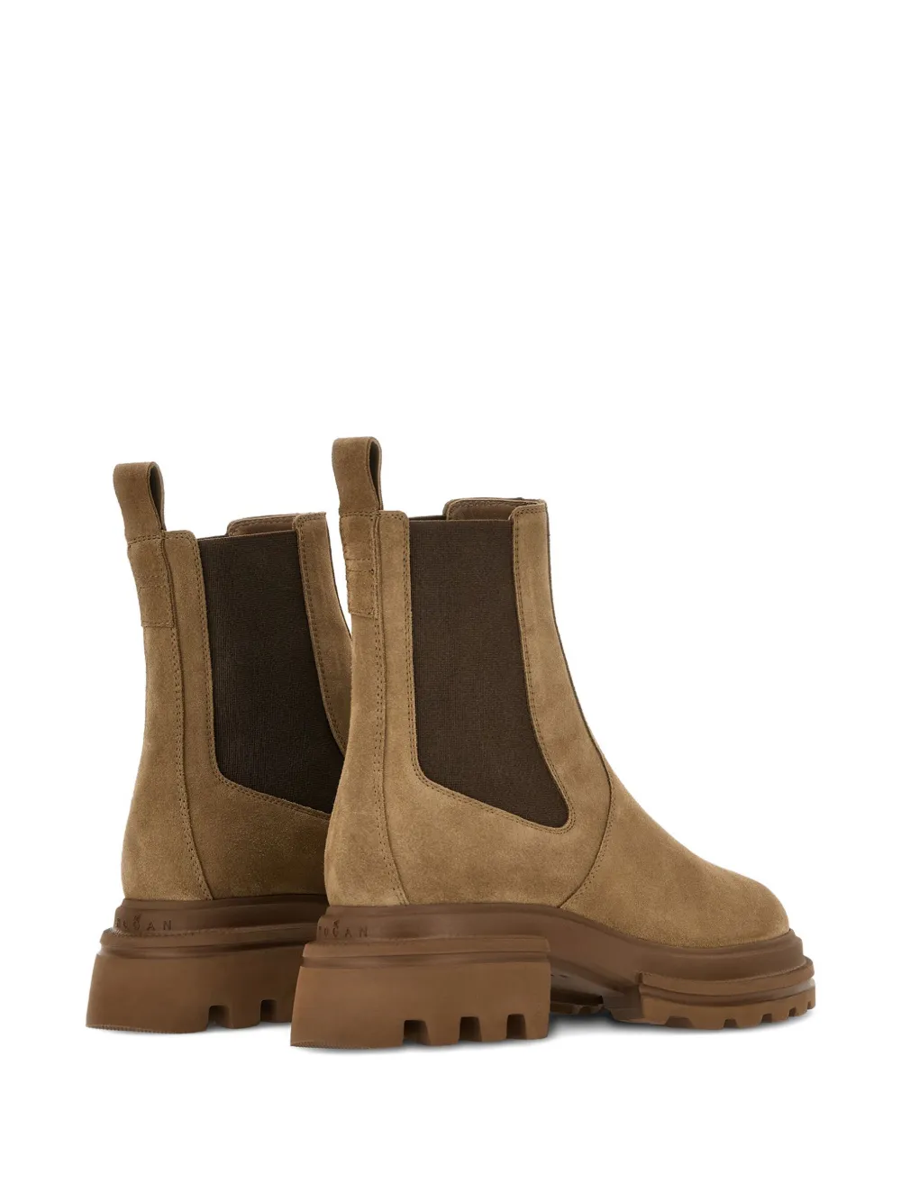 Hogan suede boots Neutrals