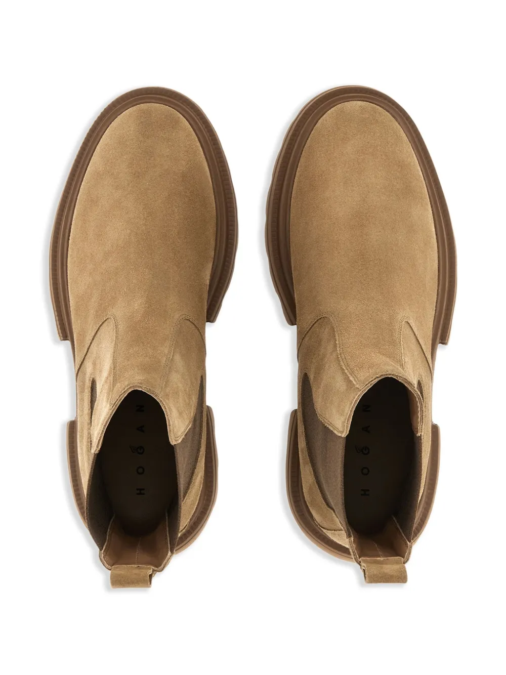 Hogan suede boots Neutrals