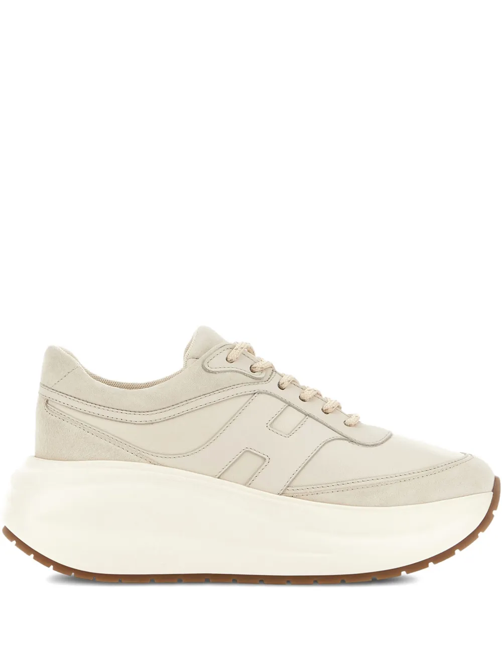 Hogan H696 chunky Runner sneakers Beige
