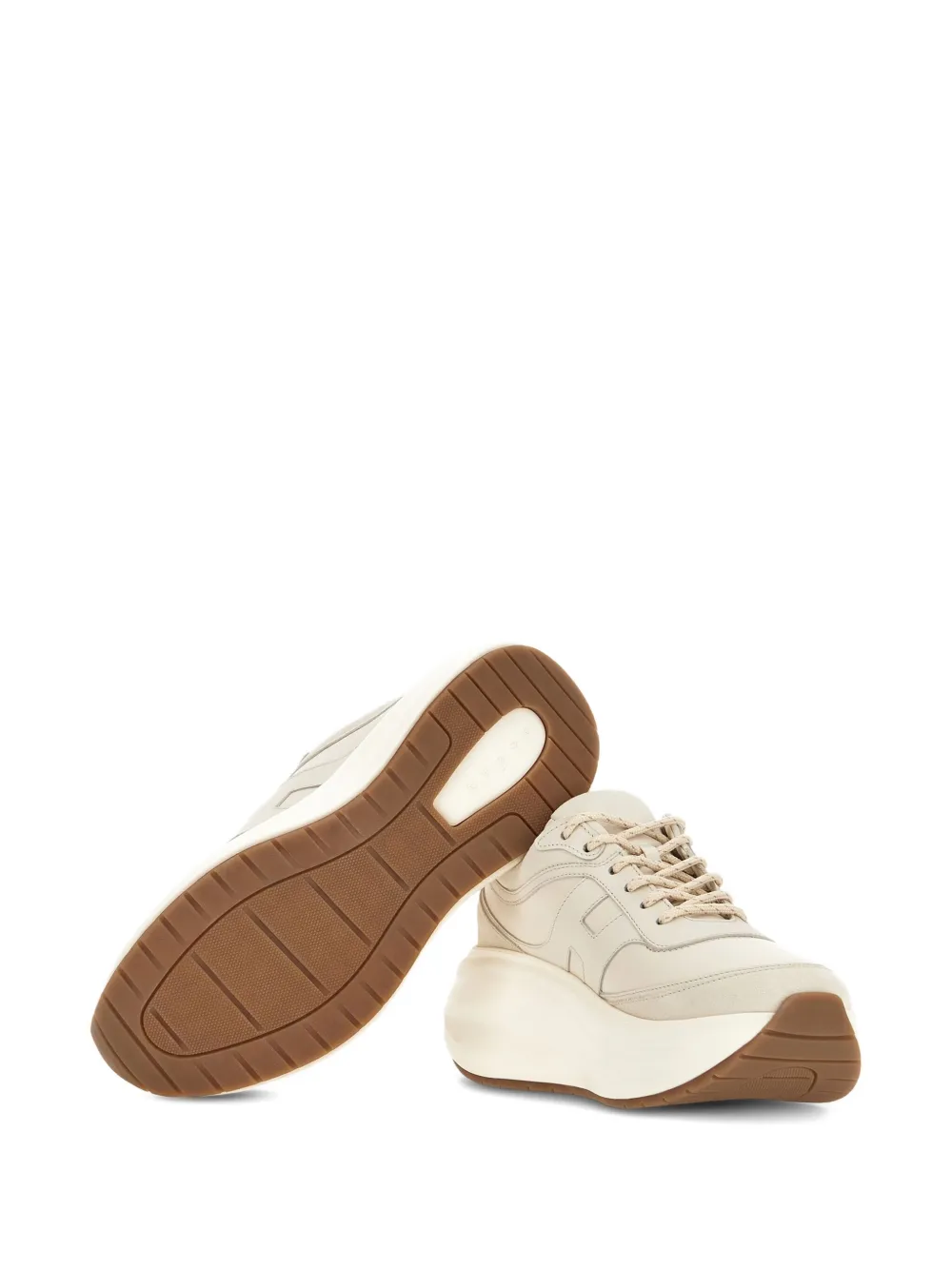 Hogan H696 chunky Runner sneakers Beige