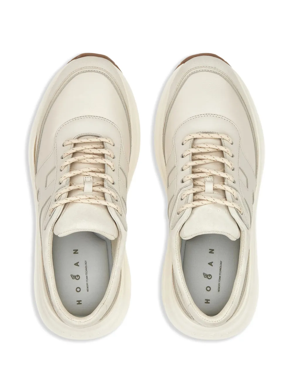 Hogan H696 chunky Runner sneakers Beige