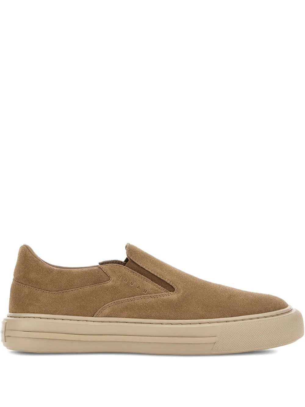 Hogan suede slip-on sneakers | Brown | Image 1