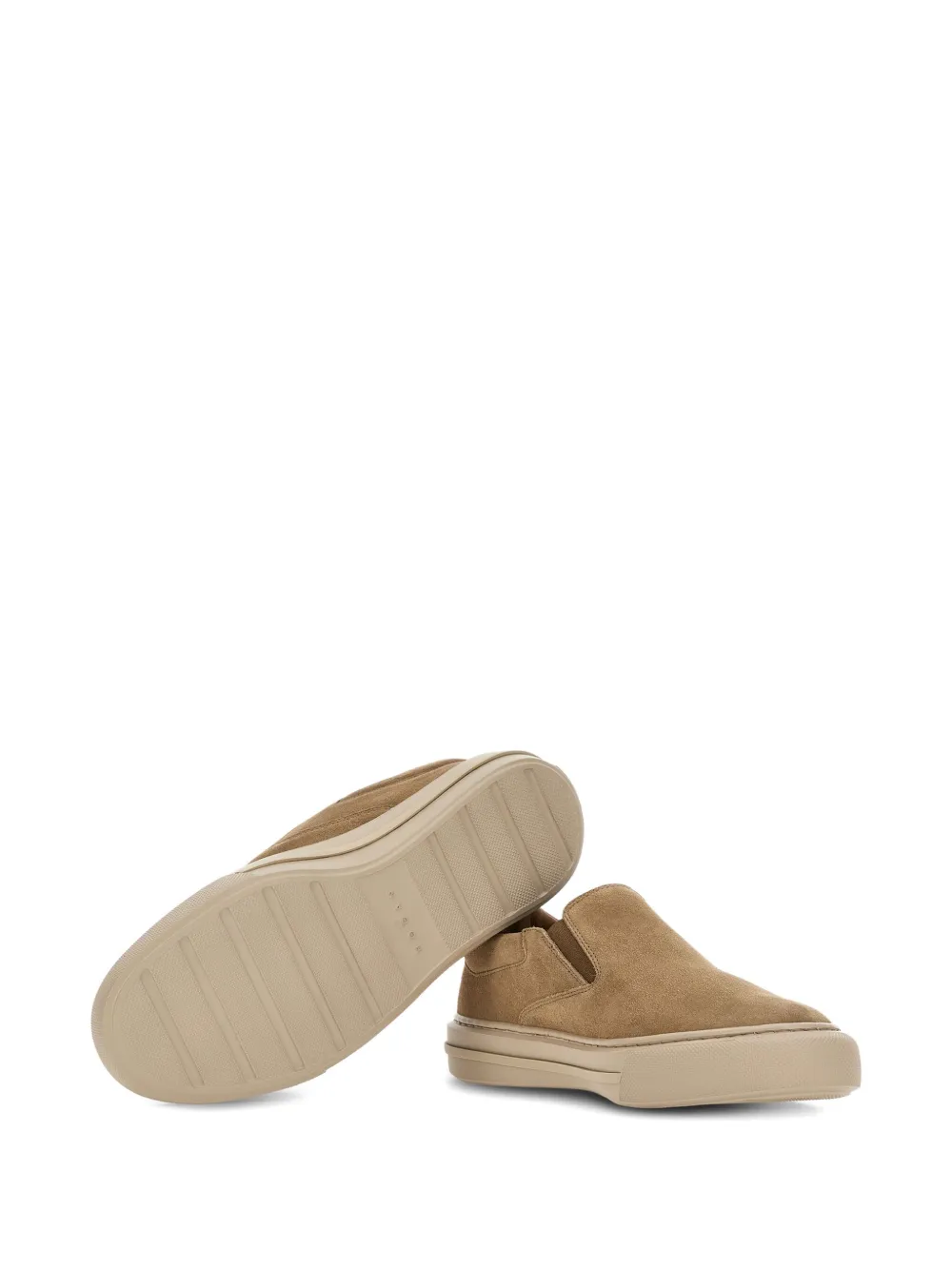 Hogan suede slip-on sneakers Brown