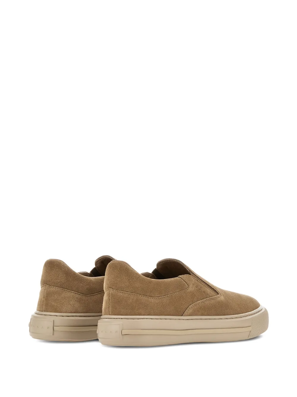 Hogan suede slip-on sneakers Brown