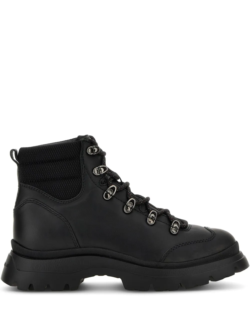 Hogan lace-up ankle boots Black