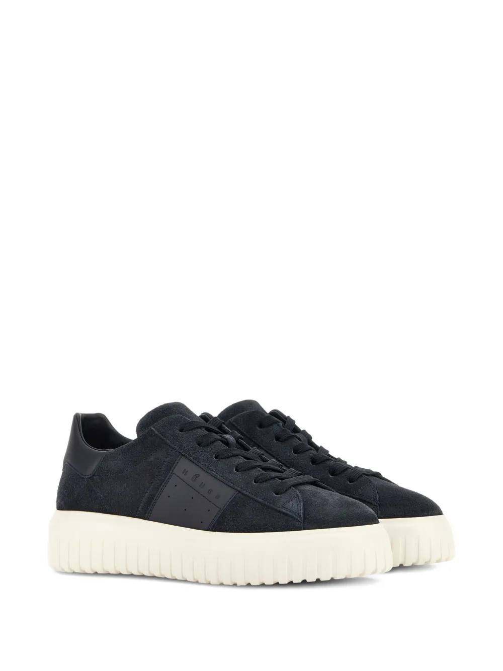 Hogan baskets H-Stripes en daim | Baskets basses | Image 2