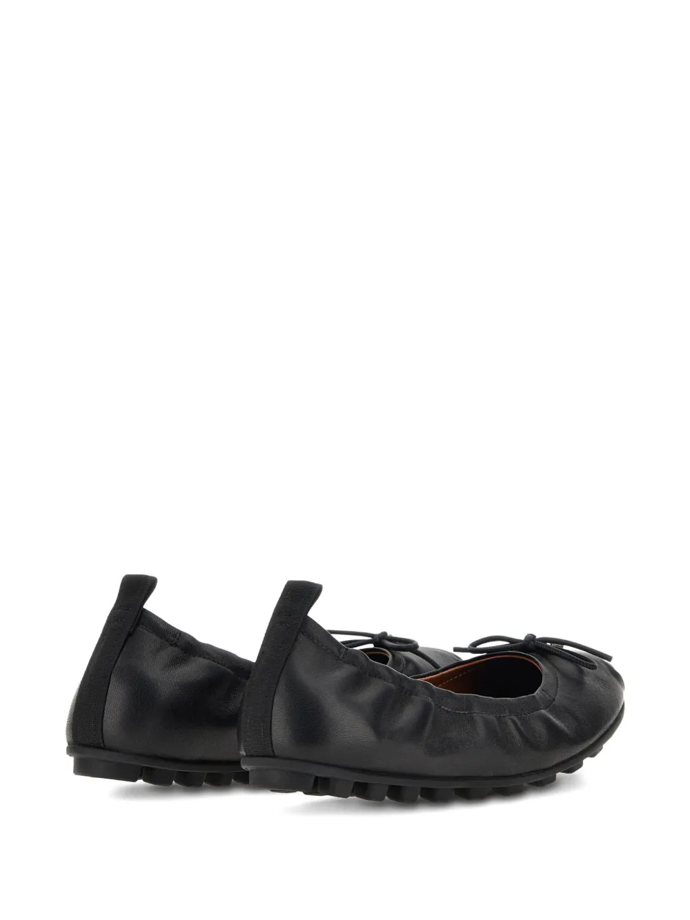 Hogan flat ballerina shoes Black