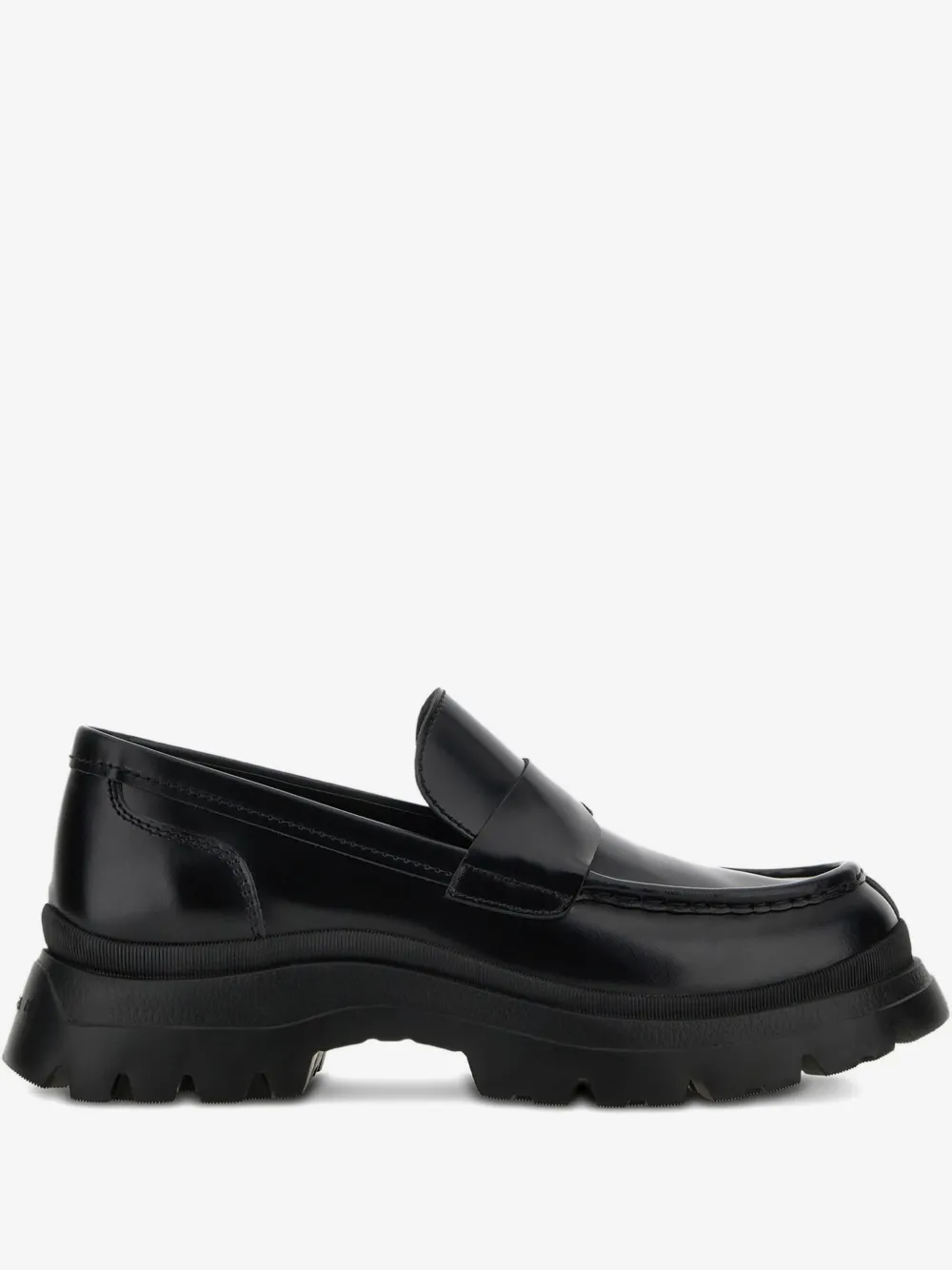 Hogan round-toe loafers | Black | Image 1