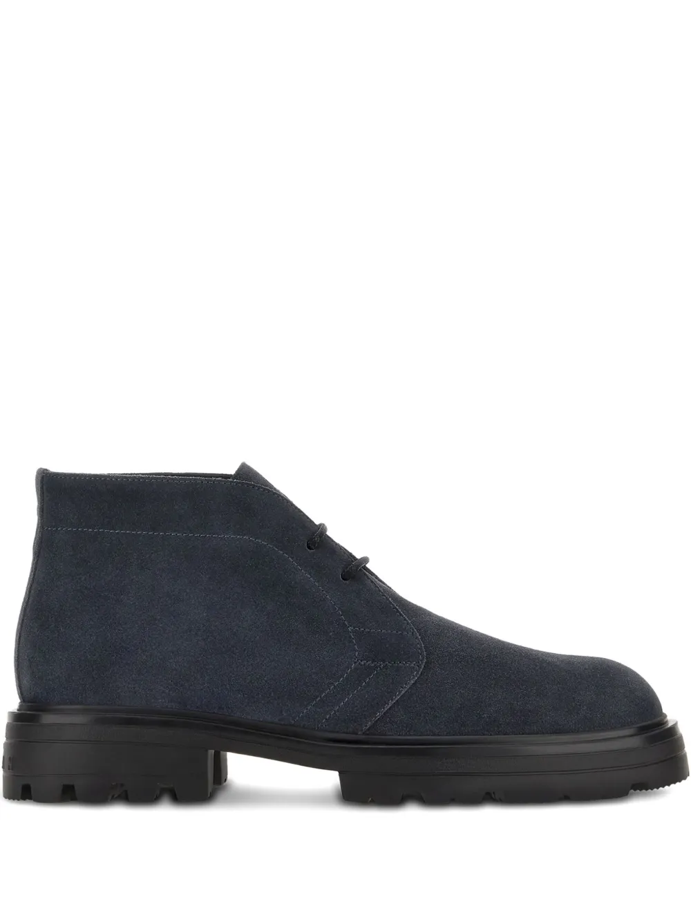 Hogan suede boots Blue