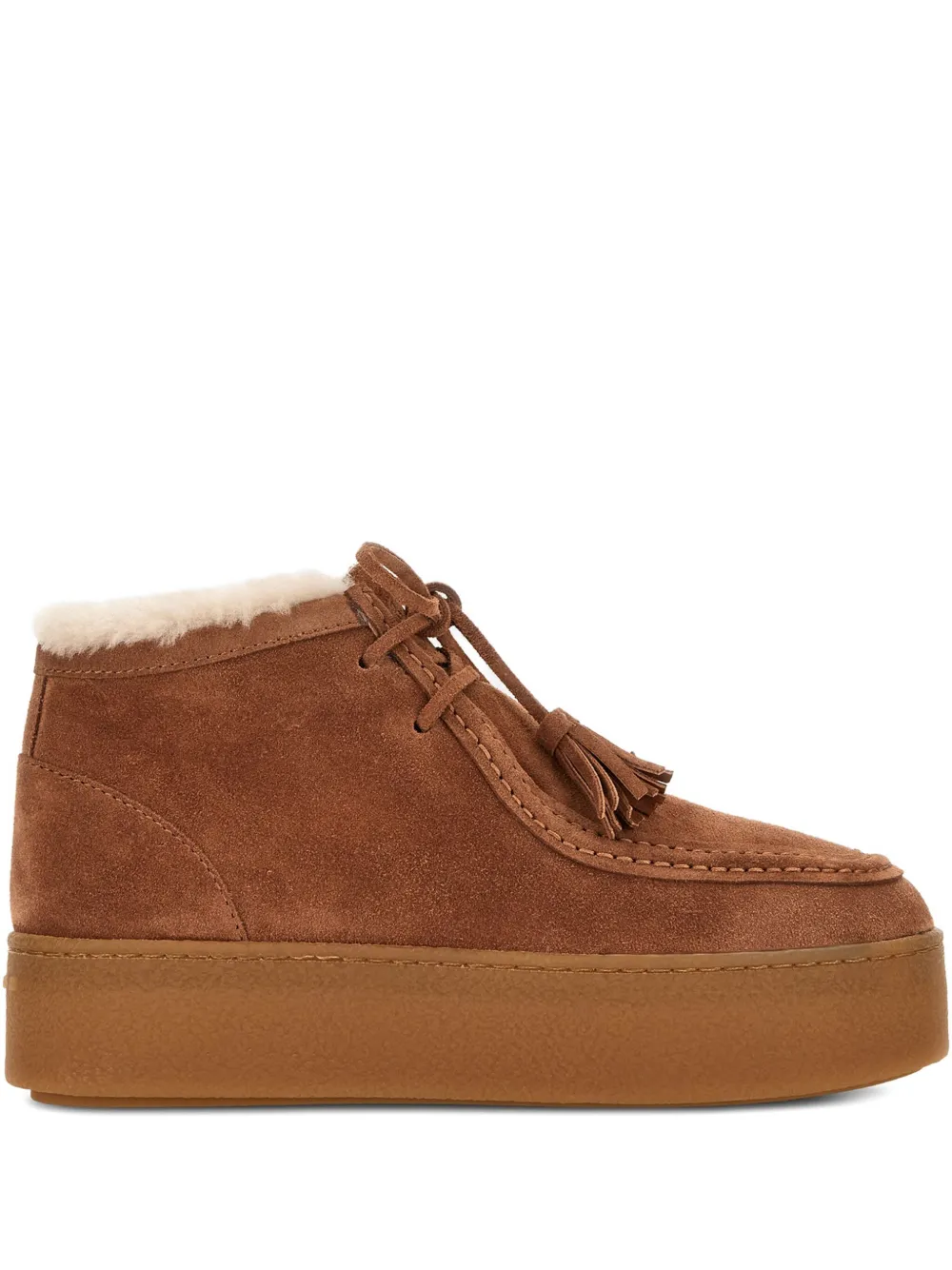 Hogan suede boots Brown
