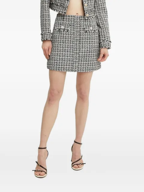 GUESS USA tweed mini straight skirt