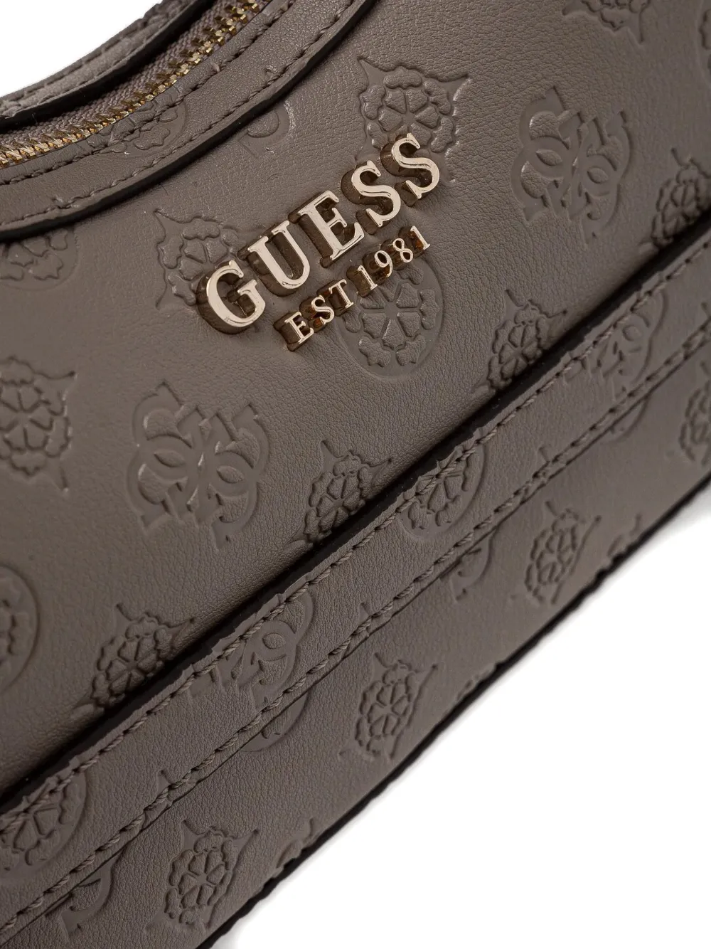 GUESS USA Schoudertas met logo-reliëf Beige
